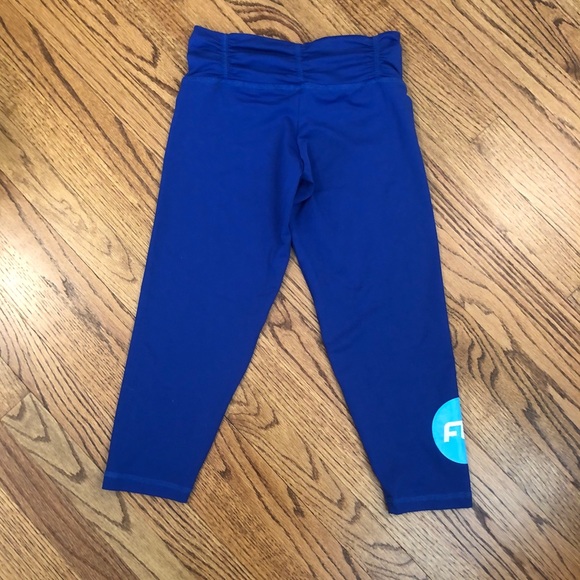 Flywheel Royal Blue Crop Pants - Cycle / Workout - Picture 3 of 5